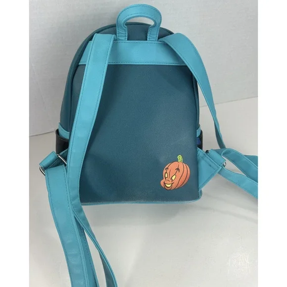 Loungefly Casper The Friendly Ghost Pumpkin Costume Mini Backpack Dark Forest - Picture 10 of 16